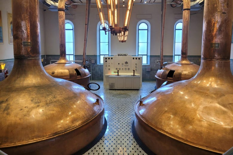 See the brewery's facilities