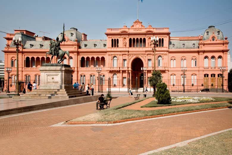 La Casa Rosada in Buenos Aires